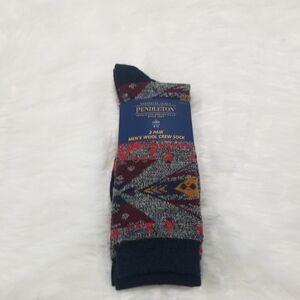 Two Pack of Pendleton Wool Socks Large Men NWT